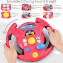 Toy Steering Wheel for Toddler Upgraded Fun Kids Steering Wheel Educational Toy