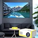 1080P Video Projector, High Brightness for Home Th𝐞ater & Office Projector, 1080P HD Portable Movie Projector Compatibl𝐞 with iOS/Android/TV Stick/HDMI/AV/𝐓𝐅/USB