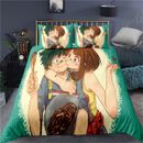 Single King Double Super King Size Bed Duvet Quilt Cover Set My Hero Academia