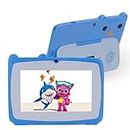 C idea 7 Pouces Tablette pour Enfants, Android Kids 12 Tablette, 32 GB Tablette pour Tout - Petits (1TB TF Extension), HD IPS écran/Double Caméra/pour 3-7 Tout - Petits (Bleu)
