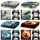 Skin Sticker Cover For PS4 for Play station 4 Console Decal sticker Set