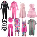 2024 Karneval Film Barbie Ken Cosplay Kostüme Uniform Herren Damen Fancy Kleid