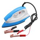 12V Portable Dry Iron Non-Stick Soleplate Adjustable Temperature For RV Camper