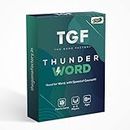 Thunder Word Card Game - Gift for Ages 8 and Up - Brain Development Educational Game - Fun Fast Learning Activity Card Game - Best Return Gift for Birthday