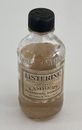 Botella de vidrio antiséptico Listerine medio llena de colección 3 fl oz Lambert Pharmacology Co