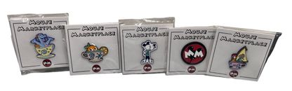 Mouse Marketplace Trading Pins Set of 5 New