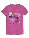 Tstars Birthday Girl JoJo Siwa Shirts Gift for 6 Year Old Girl 6th Birthday Party Shirt Bday Girl I'm 6 Wow Pink M (5-6T)
