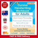 Cursive Handwriting Workbook for Adults: Learn to Write in Cursive, Improve Your