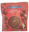 Lot of 2 Ghirardelli Dark Chocolate Flavored Melting Wafers Strawberries/pretzel