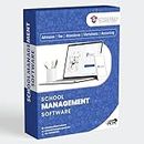SchoolEZY - School Management Software - [Student Limit - No limit] - Web Application (Cloud Based) + Mobile App - [Email Delivery + Free Training and Support] - 1 Month Subscription - No CD