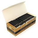 Imperator Carbon 200 Filtered Cigarette Tubes Black Color - 1 Box with 200 Tubes