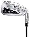 TaylorMade Stealth HD Irons, 5-PW, AW, Steel, Left Hand, Stiff Flex