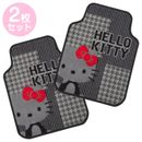 Hello Kitty Coche Alfombrilla Delantera Set 2 Piezas Glen Check 45 × 2 × 60 cm Juego de 2 Sanrio 