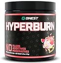 Onest Hyperburn Thermogenic Fat Burner Powder – 153g (30 Servings) Appetite Suppressant Weight Loss Supplement, Metabolism Booster & Sports Nutrition Protein Powder for Men and Women Guava Melon Flavour