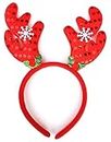 INFISPACE® Unisex Christmas Reindeer Antlers Headband Deer Horn Hairband (001)