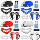 7pcs Silicone VR Controller Shell Case Face Cover For Oculus Quest 2 Accessories