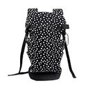 My Giraffe - Skippy - 4 in 1 Baby Carrier with Extra Head Support - 3.5 kgs to 20 kgs - 4 Carry postions (Off White Dots)