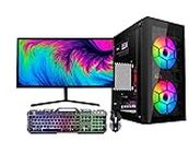 CHIST I7 Gaming PC (Core i7 3770 processor/16 GB RAM/1 TB SSD/Windows 10/GT 730 4GB ddr5 Graphic Card/WiFi /20 Inch LED Monitor Gaming Keyboard-Mouse Speaker Free Gifted)