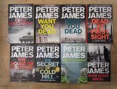8 MIXED SELECTION OF MYSTERY THRILLERS by PETER JAMES * FREE UK POST * PAPERBACK