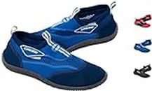 Cressi Reef Shoes Chaussons pour Sport Aquatique Mixte, Bleu Clair/Bleu, 42