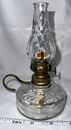 Miniature Oil Lamp Beehive Swirl Pattern Chimney With Wire Finger Holder 6” P&A