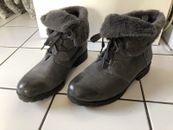 Chaussures d'hiver pour femmes chaussures en cuir chaussures basses bottes d'hiver bottines d'hiver booties