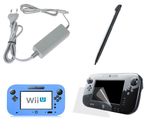 Alimentation , câble USB , étui silicone, stylet et protection écran pour Wii U
