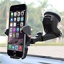 XGMO® Long Neck Car Mobile Phone Holder Mount Stand Flexible Washable Reusable Silicon Gel Pad Suction Cup with 360 Degree Rotating for Dashboard Windshield for All Smartphones Size Upto 6.5" Inch