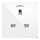 Wemo WiFi Smart Plug (Smart Outlet for Smart Home, Control Lights and Devices Remotely, Controlled only with Apple HomeKit)
