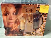 BEYONCE' RISE 3 Piece Fragrance Perfume Bath & Body Gift Set 