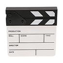 Shayaan Movie Clapper Board Director Clapboard Film Making Kit Props Acrylic Wooden 6.5''x6.0''