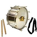 SOUND SAGA® Heavy Fitting ARMY MODULE Drum's (12'' STEEL)