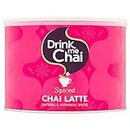 Drink Me Chai Spiced Chai Latte 1kg (Paquete de 1) Solo se Agrega Agua | Té de Chai Latte en Polvo (50 porciones)