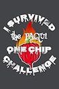 Paqui One Chip Challenge Ghost Pepper Survival Swag Gear: Notebook Planner -6x9 inch Daily Planner Journal, To Do List Notebook, Daily Organizer, 114 Pages