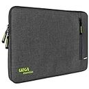 GIZGA essentials Laptop Bag Sleeve Case Cover Pouch for 15.6 Inch Laptop/MacBook, Office/College Laptop Bag for Men & Women, Side Handle, Multiple Pockets, Water Repellent, Shock Absorber, Grey