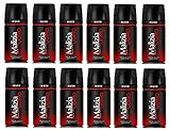 MALIZIA 12er Set Deodorant Herren Musk 150 ml Körperpflege Spray