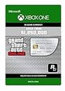 Grand Theft Auto Online - GTA V Great White Shark Cash Card | 1,250,000 GTA-Dollars | Xbox One - Codice download