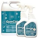 Jani-Source GymCide Disinfectant, Cleaner, and Deodorizer for Gyms, Sports Equipment, and Fitness Centers Bundle (1 Concentrated Gallon and 2-32 Ounce Bottles)