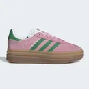 Zapatos audaces para mujer Adidas Gazelle ""Rosa verdadero/verde"" - IE0420 envío acelerado