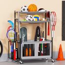 Garage Sports Equipment Organizer, Balls Storage System for Garage, Ball Storage