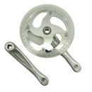 Performance Driven Silver Chainset Wheel 42T 165mm for Fixie Ride Like a Pro