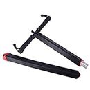 High Hardness Balance Scooter Control Bar, Telescopic Design Aluminum Alloy Scooter Handle Bracket, Black Children Electric Scooter for Adults Balance Scooter