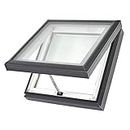 Velux VCM 2222 2004 Velux VCM 2222 2004 27-3/8 Inch x 27-3/8 Inch Laminated Manual Venting Curb Mounted No Leak Skylight from the VCM Collection