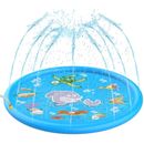Summer Pet Swimming Pool Inflatable Water Sprinkler Play Outdoor Fountain Dogs