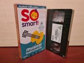So Smart! - Musical Instruments - For Babies, VHS Video Tape - NEW SEALED (T223)