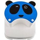 Toilet Stool - Toilet Steps for Toddlers - The Winking Panda Toddler Step - Kids Double Step Stool - Fun Bathroom Toilet Training by Luvdbaby