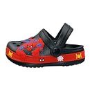 GCCICLLEOTH Kids Boys Clogs Cute Cartoon Toddler Garden Clogs Slip On Water Shoes Boys Girls Breathable Slippers Sandals Beach Pool Shoes 13 Little Kid Red