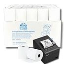 Double Dragon Thermal Paper Till 60 Rolls, 80 mm x 80 mm Size