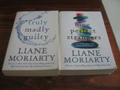 TRULY MADLY GUILTY & NINE PERFECT STRANGERS by LIANE MORIARTY - BESTSELLERS 