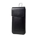 DFV mobile - Belt Case Cover Vertical Double Pocket para ZTE A73 5G (2023) - Black